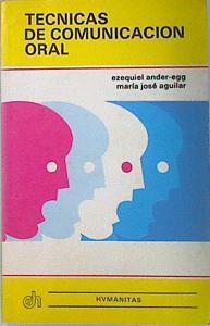 Técnicas de comunicación oral | 138014 | Ander Egg, Ezequiel/Aguilar, Maria Jose