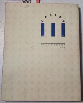Carlos III y la Ilustración 1788 1988 Revista de Arte Fragmentos nº 12 - 13 - 14 Junio 1988 | 132214 | REvista Fragmentos