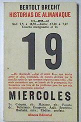 Historias de almanaque | 85398 | Brecht, Bertolt