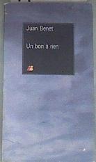 Un Bon a rien | 176112 | Benet, Juan