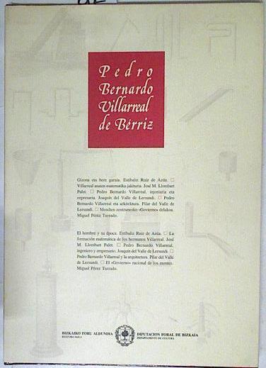 Pedro Benardo Villarreal de Berriz: aportación vasca ingeniería del XVIII | 127428 | Ruiz de Azúa, Estibaliz/Diputación Foral de Bizkaia