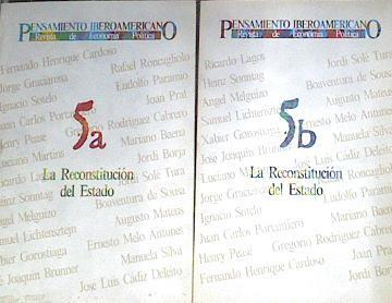 La Reconstitucion del estado  2 Vols 5a y 5b revista de economía política Enero Julio 1984 | 172793 | VVAA
