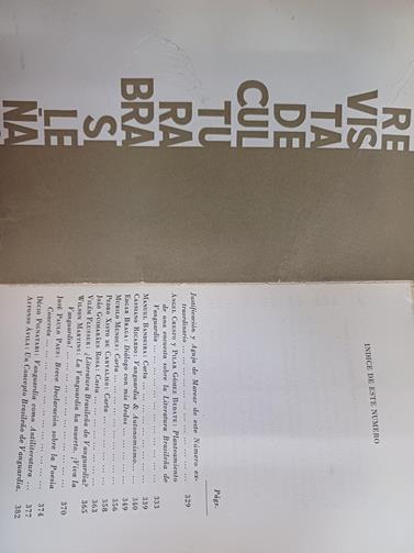 Revista de Cultura Brasileña 11 | 169820 | VVAA