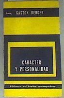 Caracter y personalidad | 169412 | Berger, Gaston