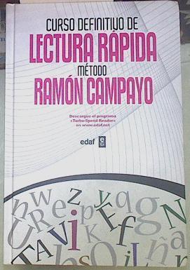 Curso definitivo de lectura rápida : método Ramón Campayo + CD | 155229 | Campayo Martínez, Ramón (1965-)