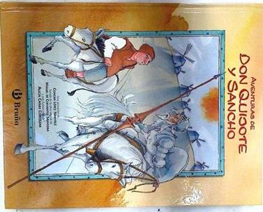 Aventuras de don Quijote y Sancho | 101687 | López Narváez (adaptación), Concha/Miguel de Cervantes/Alicia Cañas Cortazar ( Ilustrado)