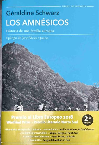 Los amnésicos Historia de una familia europea | 187398 | Schwarz, Geraldine
