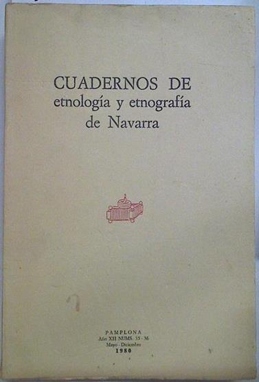 Cuadernos de etnología y etnografía de Navarra Nº 35-36 | 128611 | V.A.