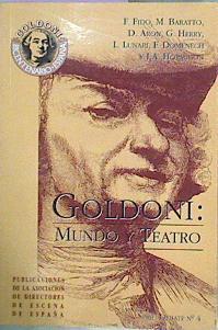 Goldoni Mundo Y Teatro Las Obras De Goldoni Una Auna | 62810 | F. Fido/M. Baratto/D. Aron, etc.