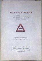 MATERIA PRIMA Siete poetas del Aula Literaria de Logroño | 181443 | Marín A., Diego (Ed.), Prólogo de Miguel Ángel Muro.