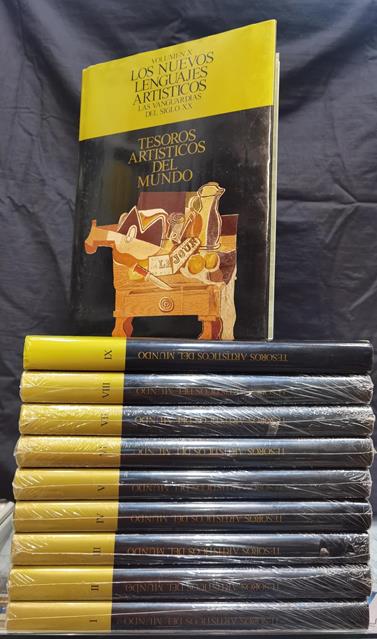 Tesoros Artísticos del mundo 10 volumenes (Obra Completa) | 143814 | VVAA