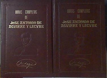 Obras Completas Jose Antonio Aguirre Y Lecube  2 Tomos (Obra Completa) | 59468 | Aguirre Y Lecube Jose Antonio