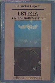 Letizia Y Otras Narraciones | 4243 | Espriu Salvador