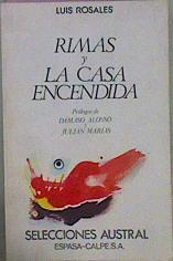 Rimas y La Casa Encendida | 10849 | Rosales Luis