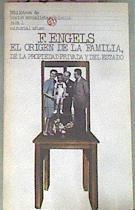 Origen De La Familia De La Propiedad Y Del Estado | 5556 | Engels Friedrich