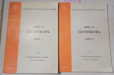 Apuntes De Electrometria parte 1 y 2 | 39937 | Fernandez De Alarcon, Fabian