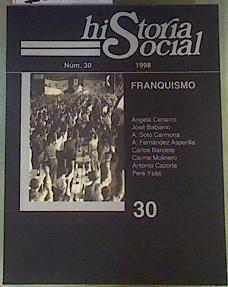 Historia Social. Núm 30. 1998 | 161315 | Javier Paniagua/José A. Piqueras