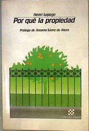 Por qué la propiedad | 184452 | Lepage, Henri