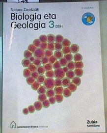 Jakintzaren Bideak Proiektua, natur zienziak, biologia eta geologia, 3 DBH | 164385 | VVAA