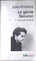La génie féminin | 170799 | Arendt, Hannah