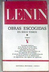 Obras escogidas en doce tomos, tomo V 19130-1916 | 171181 | LENIN Vladimir Ilich