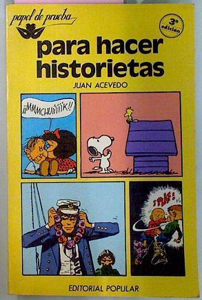 Para Hacer Historietas | 21430 | Acevedo Fernandez De