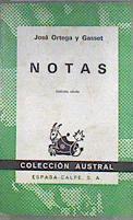 Notas | 174281 | Ortega y Gasset, José