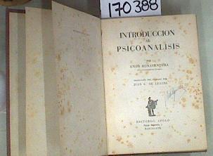 Introducción al psicoanálisis | 170388 | Enzo Bonaventura