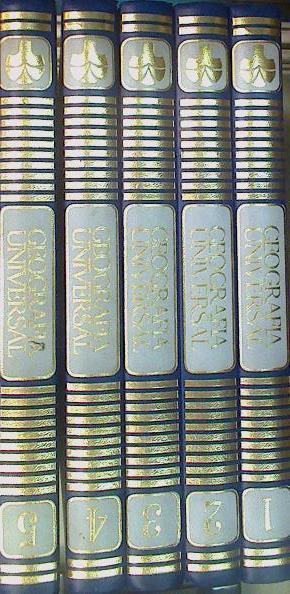 GEOGRAFÍA UNIVERSAL.- 5 tomos. Obra completa | 157175 | VVAA