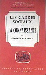 Les cadres sociaux de La coinnaissance | 172700 | Gurvitch, Georges