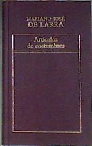 Artículos de costumbres | 171147 | Larra, Mariano José de