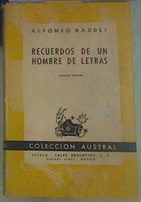 Recuerdos de un hombre de letras | 155829 | Daudet, Alfonso