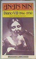 Diario VII (1966-1974) | 161417 | Nin, Anaïs
