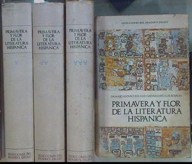 Primavera Y Flor De La Literatura Hispánica. 4 Tomos | 59610 | Alonso Dámaso - Rosales Luis