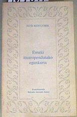 Emeki itxaropendutako egunkaria | 167344 | Ansorena, José Ignacio (Iker Bidegorri)