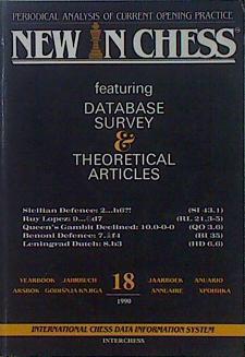 New in Chess Yearbook 18 / 1990 featuring database survey & theoretical articles | 149035 | VVAA