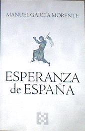 Esperanza de España | 179190 | Garcia Morente, Manuel