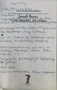 Joseph Beuys: cada hombre, un artista | 149307 | Bodenmann-Ritter, Clara