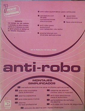 Circuitos comprobados: antirrobo montajes simplificados | 149294 | REDE, redacción de Editec