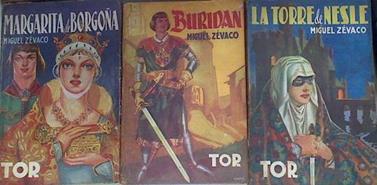 LA TORRE DE NESLE / BURIDÁN / MARGARITA DE BORGOÑA. Obra completa 3 vols. Trad. Pedro E. Labrousse. | 168582 | Zevaco, Miguel