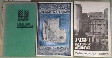 Castillos Medioevales de Nabarra ( Castillos Medievales de Navarra ) 3 tomos  Obra Completa | 85888 | Julio Altadill