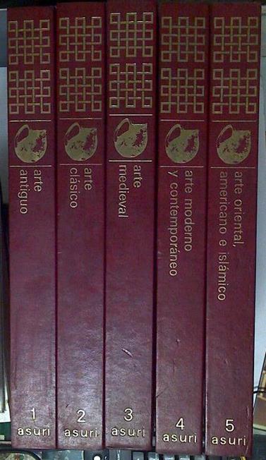 Historia del Arte (5 tomos) | 124249 | Rimli, Eugen Th./Fischer, Karl