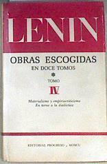Lenin Tomo IV 1908 y 1915 | 171180 | Lenin, Vladimir Ilich