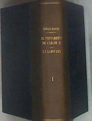 El testamento de Carlos II Quinta Edición | 183547 | Alfonso Danvila