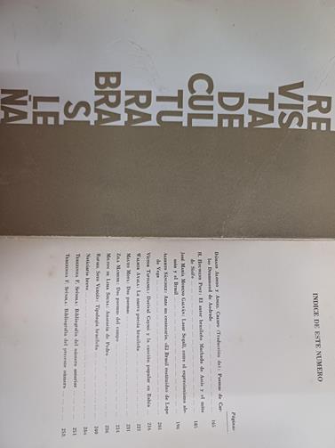 Revista de Cultura Brasileña 3 | 169840 | VVAA