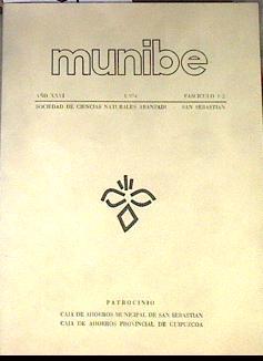 Munibe Sociedad de Ciencias Naturales Aranzadi San Sebastian | 174655 | VVAA