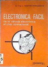 Electrónica fácil de la válvula electrónica al chip operacional | 182315 | Sastre Fernández, Leopoldo