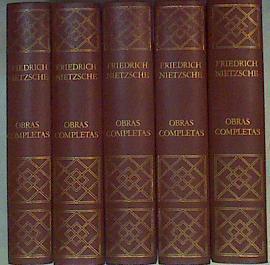 Obras completas Nietzsche 5 Tomos | 107010 | Friedrich Nietzsche