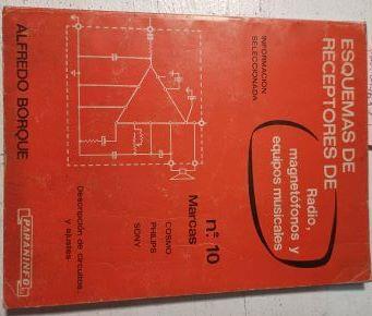 Esquemas De Receptores De Radio Magnetófonos Y Equipos Musicales Nº 10 | 57529 | Alfredo Borque