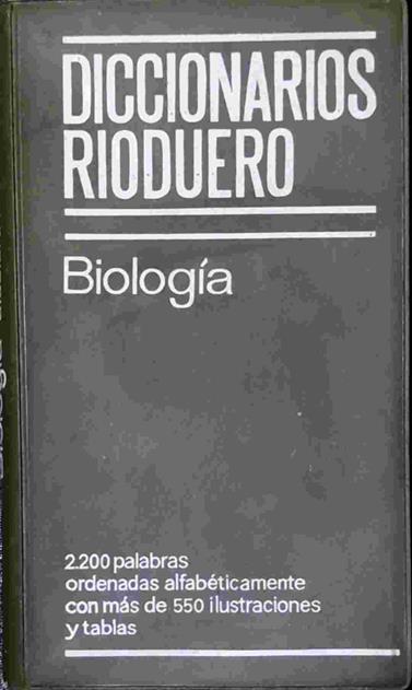 Diccionarios Rioduero: biología | 138521 | Bergfeld, Rainer
